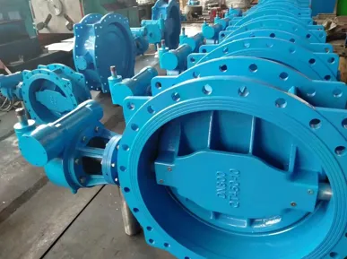 DOUBLE ECCENTRIC BUTTERFLY VALVE