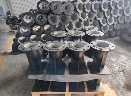 Ductile Hlau Ob Flanged 90 Duckfoot Khoov